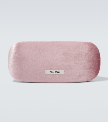Logo oval sunglasses | Miu Miu