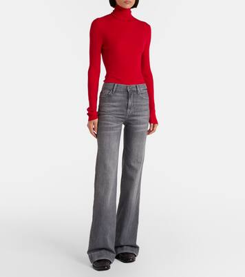 Modern Dojo high-rise flared jeans | 7 For All Mankind