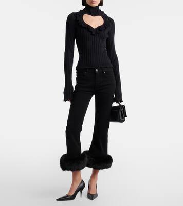 Low-Rise Capri Jeans  | Balenciaga