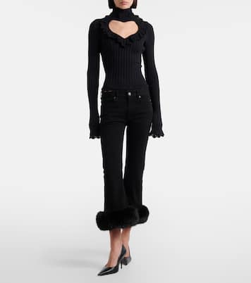 Low-Rise Capri Jeans  | Balenciaga