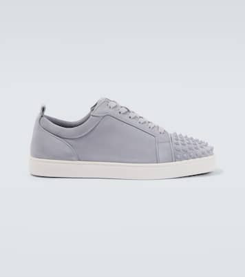 Louis Junior Spikes suede sneakers | Christian Louboutin