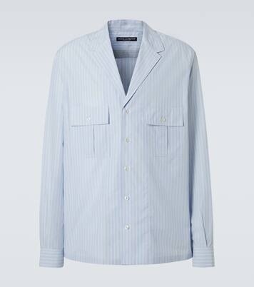 Chemise Martini rayée en coton | Dolce&Gabbana