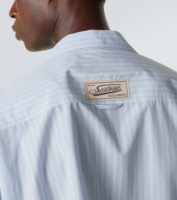 Chemise Martini rayée en coton | Dolce&Gabbana