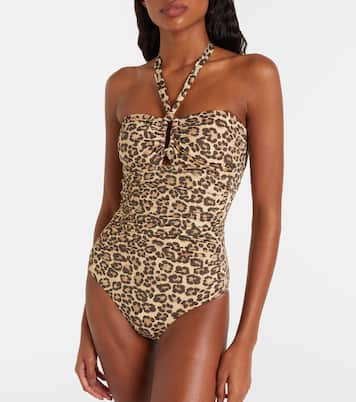 Wanderlust leopard-print swimsuit | Zimmermann