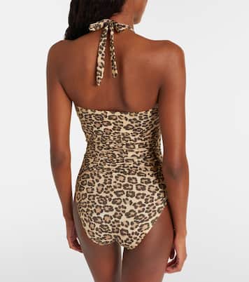 Wanderlust leopard-print swimsuit | Zimmermann