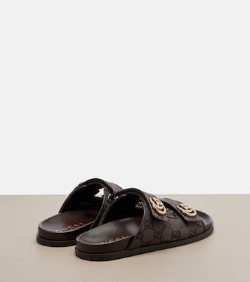 Sandalen Double G aus Canvas | Gucci