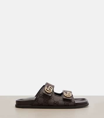 Sandalen Double G aus Canvas | Gucci