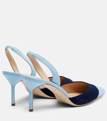 Capsli suede slingback pumps | Manolo Blahnik