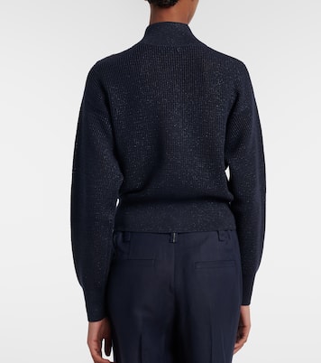 Cardigan en coton mélangé | Brunello Cucinelli