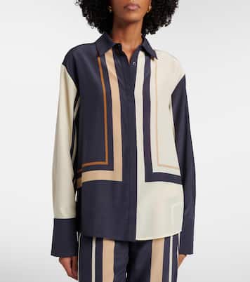 Printed silk shirt | SIR