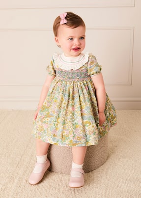 Baby Set Charlotte aus Kleid und Höschen | Pepa London