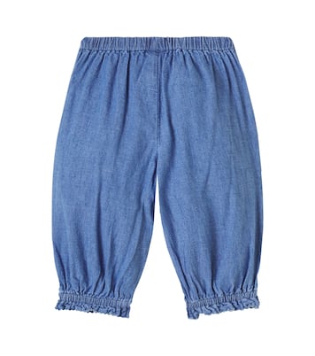 Bebé - pantalones Noodle de chambray de algodón | Bonton
