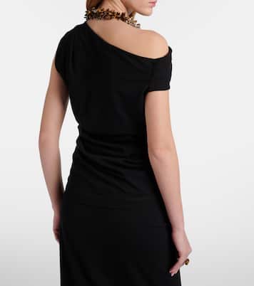 Asymmetric cotton top | Dries Van Noten