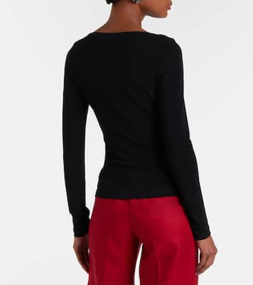 تي شيرت من الجيرسيه بزمزمة Gomma | Max Mara