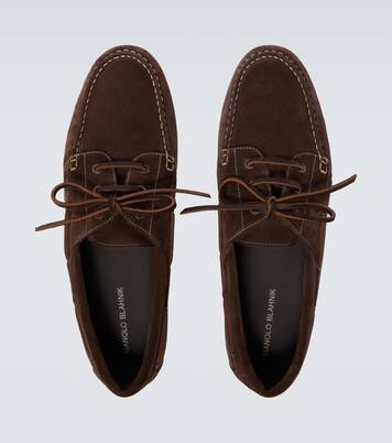 Marino suede loafers  | Manolo Blahnik