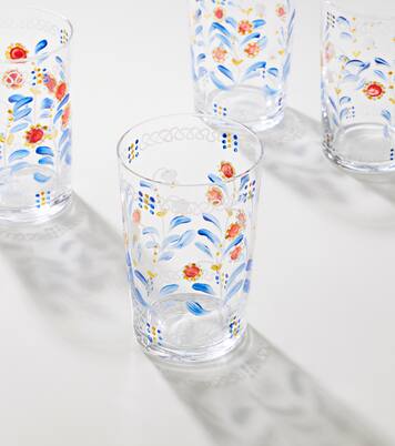 Set di 2 bicchieri Marmara in vetro  | Cabana