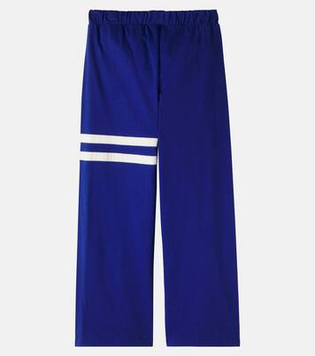 Appliqué cotton sweatpants | Mini Rodini