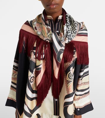 Tuch aus Seiden-Twill | La DoubleJ