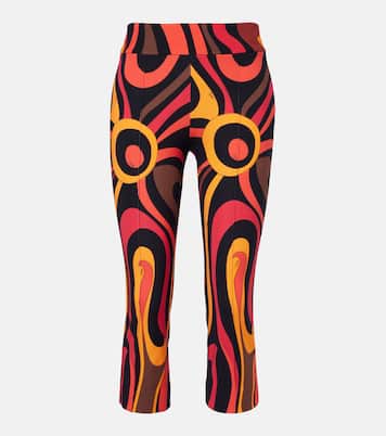 Marmo jersey capri pants | Pucci