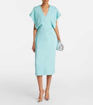 Draped midi dress | Stella McCartney