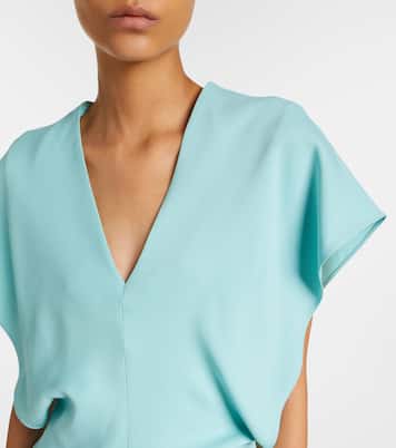 Draped midi dress | Stella McCartney