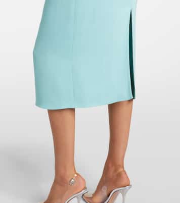 Draped midi dress | Stella McCartney