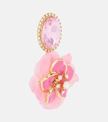 Pendientes de clip florales adornados | Dolce&Gabbana
