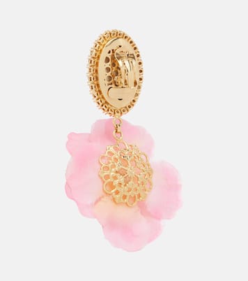 Pendientes de clip florales adornados | Dolce&Gabbana