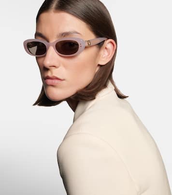 Dior Oblique B1I oval sunglasses | Dior Eyewear