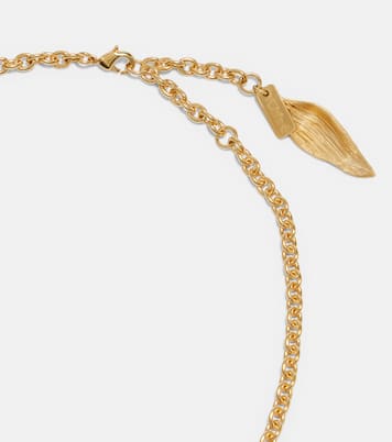 Faux pearl-embellished chain necklace | Chloé