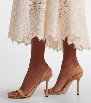 Jenn suede slingback sandals | Jimmy Choo