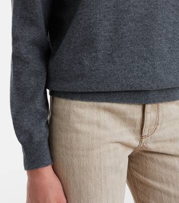 Pullover in cashmere a collo alto | Brunello Cucinelli