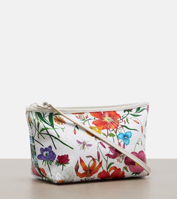 Pochette Gucci Flora Small en toile à fleurs | Gucci