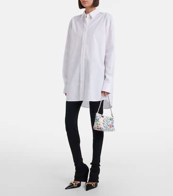Pochette Gucci Flora Small en toile à fleurs | Gucci