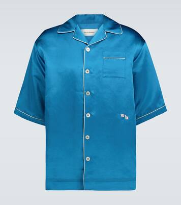 Short-sleeved pajama shirt | Wales Bonner