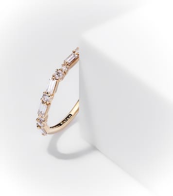 18kt yellow gold ring with diamonds | Suzanne Kalan