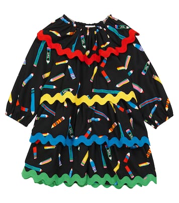 Robe en lyocell imprimé | Stella McCartney Kids