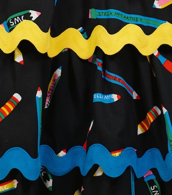 Robe en lyocell imprimé | Stella McCartney Kids