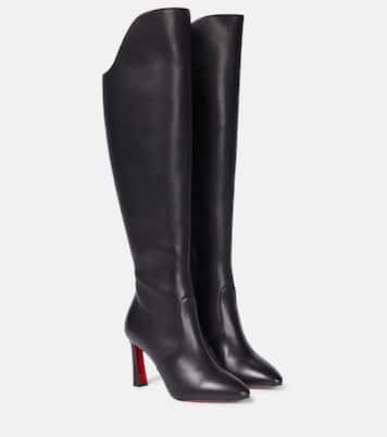 Eleonor Botta 85 leather knee-high boots | Christian Louboutin