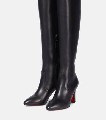 Eleonor Botta 85 leather knee-high boots | Christian Louboutin