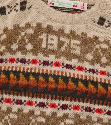 Baby Tahicia wool and cotton-blend sweater | Bonpoint