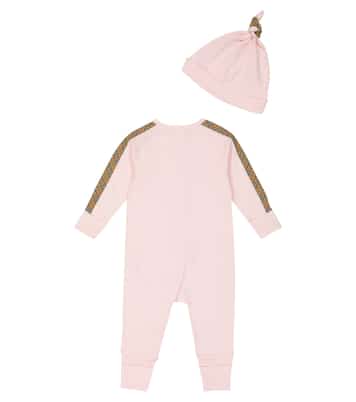 Bebé - set en mezcla de algodón con cuadros | Burberry Kids