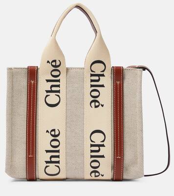 Woody Small canvas tote | Chloé