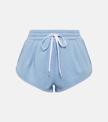 Shorts aus Baumwoll-Jersey | Miu Miu