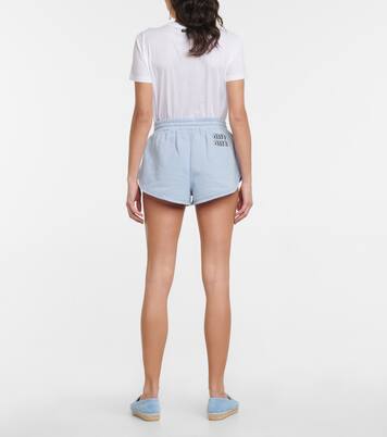 Shorts aus Baumwoll-Jersey | Miu Miu