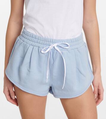 Shorts aus Baumwoll-Jersey | Miu Miu