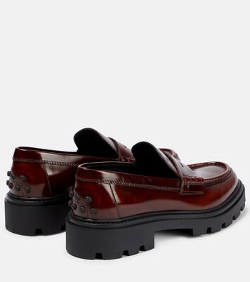 Mocassins à plateforme en cuir | Tod's