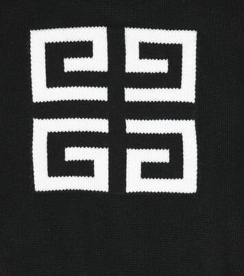 Sweat-shirt à capuche en laine et cachemire | Givenchy Kids