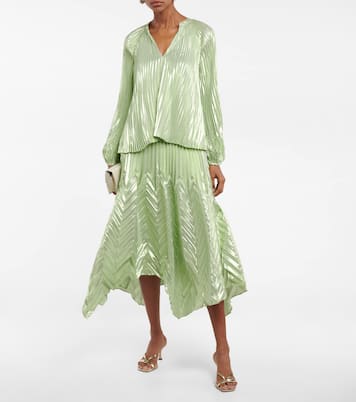 Midirock aus einem Seidengemisch | Simkhai