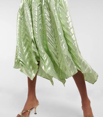 Midirock aus einem Seidengemisch | Simkhai